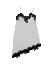 Silver Lace Slip One Piece