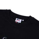 スポーツデプトムービングロゴTシャツ - ブラック