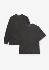 [SEMADE] Short Essential Salt Pigment Sleeve 에센셜 솔트 피그먼트 슬리브 (반팔)