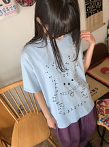 Tike Rabbit Overfit Short Sleeve Tee