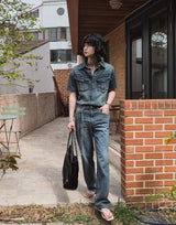 ターンセミワイドデニムパンツ