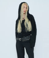 2WAY HOODED MUFFLER KNIT