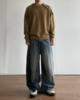 Mood Tin Blue Denim Pants