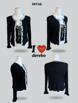 Lily Lace Sleeveless Cardigan Two-Piece Set