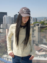 Lucky Clover Cap-Charcoal