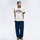 RowdiesリンガーTシャツ_クリーム