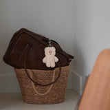 tuteogi peach pink doll keyring