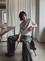 Wars Muscle フィットスナップ半袖Tシャツ