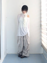 ライト テクスチャー シャーリング Tシャツ