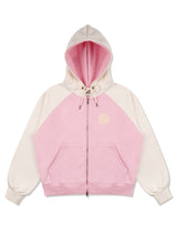 Women's  ブラーロゴラグランクロップフードジップアップ (FCE1ZP304W)