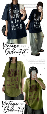 Linter Vintage Short-Sleeved T-Shirt