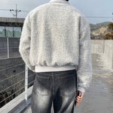 LMN ウィンターハイネックモヘアクロップカーディガン(3 colors)