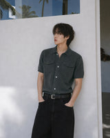 (M's) 2 Pocket Knit Shirt