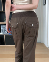 Vine Shibori Back Pocket Bootcut Pants