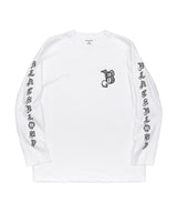 BBDスケッチロゴロングTシャツ(White)