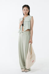 EDGE LOOP PANTS_MINT