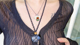 Trippy mushroom necklace.06 (5color)