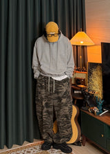 Semi-cropped hoodie 5COLOR