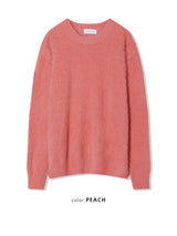 [UNISEX] Cloudy Season Overfit Angora Crewneck Long Sleeve Knit (7 colors)