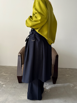 pio buckle wrap skirt