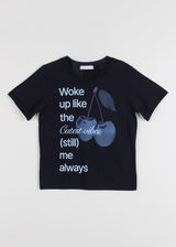 チェリーレターTシャツ