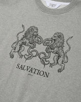Salvation Lion スウェットシャツ/メランジグレー