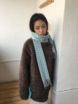 [MD Pick]ファインウールチェックマフラー (6color)