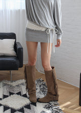 LACE LEATHER BELT