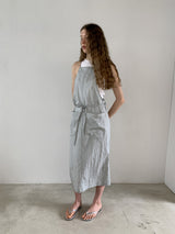 PINAFORE DRESS SKY BLUE