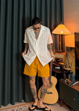 Punching 2collar knit shirt 3COLOR