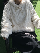 Coco Fleece Twist Hoodie (3c)