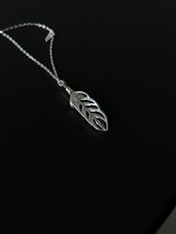 [925silver] Leaf necklace