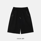 Mayer Stud Bermuda Pants (2color)