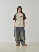 Cyclones Logo Tee (Brown)