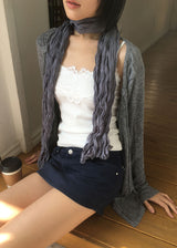 RIBBON CARDIGAN