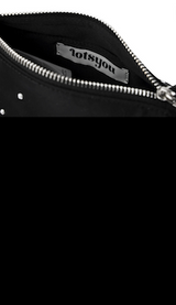Twinkle Jelly Pouch Bag BLACK