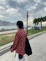 No.1172 W check SHIRT (3color)