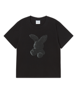 25FW WOMAN FUZZY RABBIT SHORT SLEEVE T-SHIRT