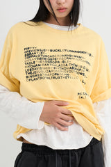 Psyche Lettering Half T-shirt