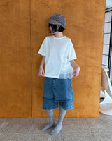 Ruffle Edge Tee (2colors)