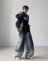 Keyring Balloon Wide Denim