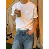[S/S]リベットポケットクロップTシャツ(3color)