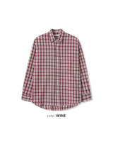 ルイチェックシャツ (2color)