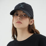 VA Curved Logo Nylon Ball Cap / Black
