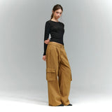 BTB :  THE CLASSIC CARGO JEANS [SAND BEIGE]
