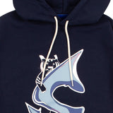 オーバーフィットSタイガーロングフードスウェットシャツ (UNISEX)_SYS2TS07DN