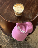 FFOUND2 VINTAGE STONE WASHED BALL CAP / PINK
