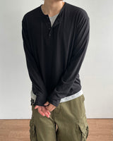 Nodin Layered Henley Longsleeve