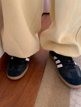 [Wool fleece] Eggdon string two-way pants