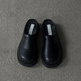 ASCLO ハイプラットフォームスクエアブローファー (2color)